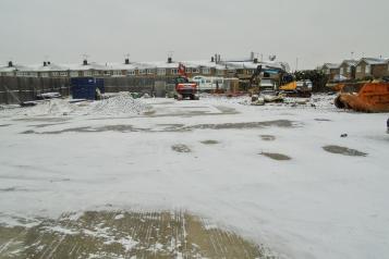 Corringham IMC building work