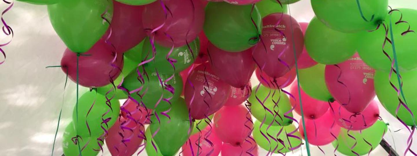 Heathwatch Thurrock Balloons